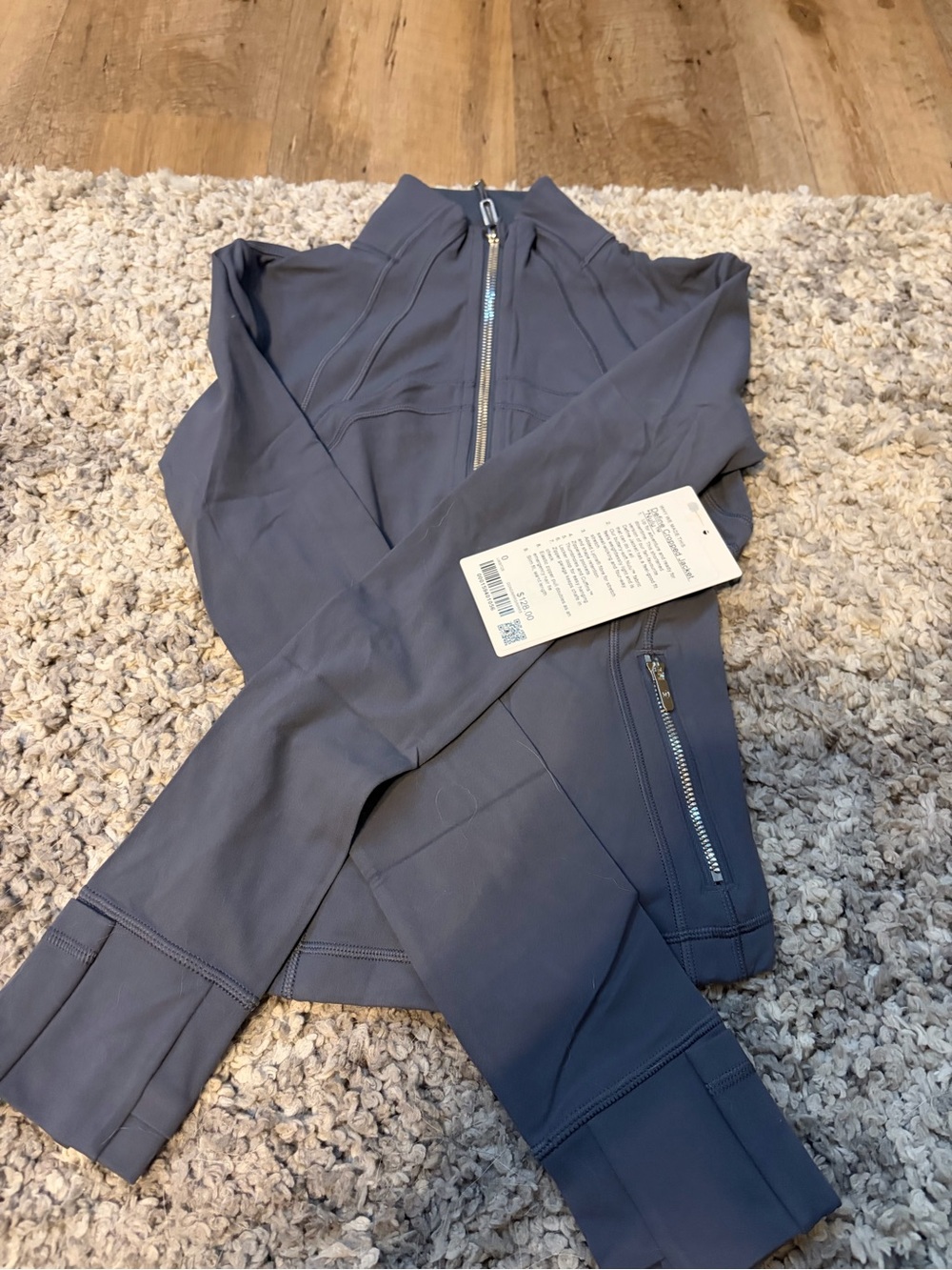 lululemon athletica Gray Define Cropped Jacket